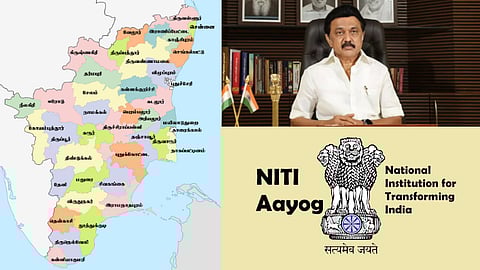 தமிழ்நாடு, முதலமைச்சர் மு.க.ஸ்டாலின், நிதி ஆயோக்