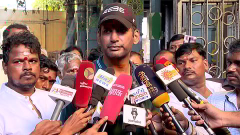 நடிகர் விஷால்