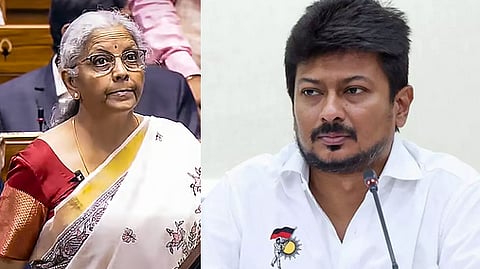 நிர்மலா சீதாராமன், உதயநிதி ஸ்டாலின்