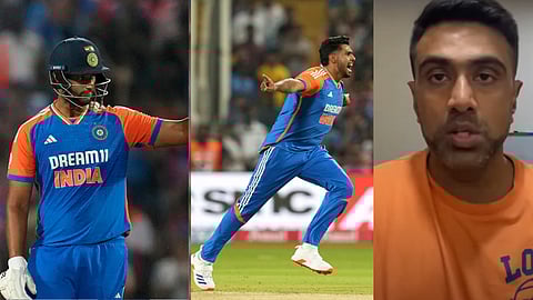 துபே - ரானா - அஸ்வின்