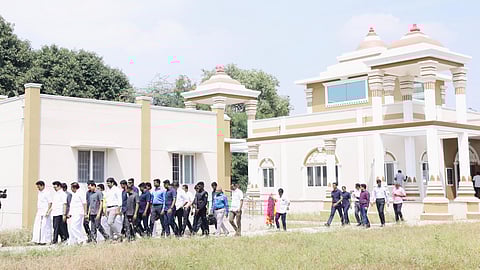 chief minister stalins emergency inspection at trichy mani mandapams
