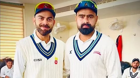 virat kohli wicket ranji bowler himanshu sangwan shares interesting
