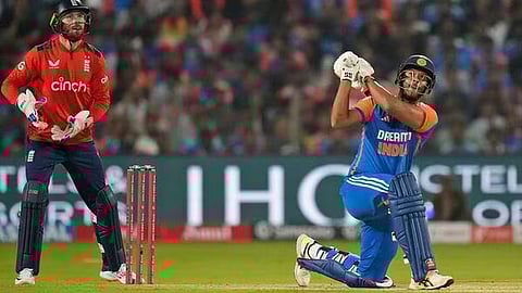 indian player shivam dube sets a new world record