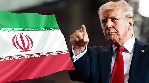 usa president donald trump warns on iran will be destroyed