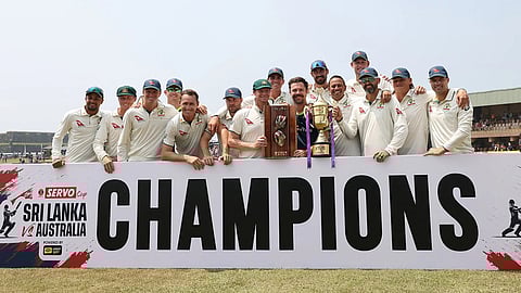 இலங்கையில் டெஸ்ட் தொடரை வென்ற ஆஸ்திரேலியா