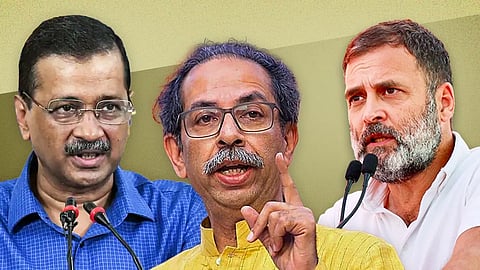 ally sivsena ubt react on aap delhi assembly lossed