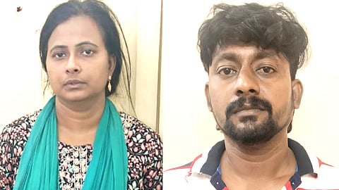 பெண் உட்பட இருவர் கைது