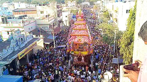 பழனி தைப்பூசத் திருவிழா தேரோட்டம்