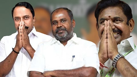 செங்கோட்டையன், ஆர்பி உதயகுமார், எடப்பாடி பழனிசாமி