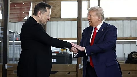 எலான் மஸ்க் - ட்ரம்ப்