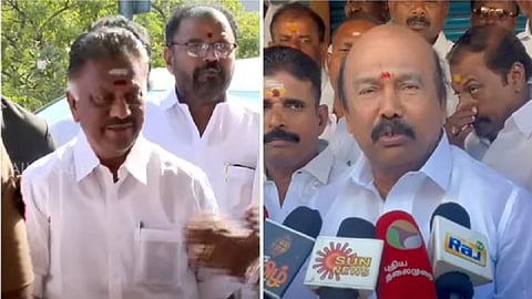 ஓ.பன்னீர்செல்வம், ராஜன் செல்லப்பா