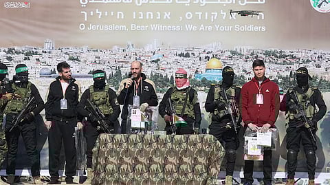 hamas frees 3 more hostages under gaza truce deal