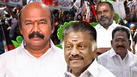 ராஜன் செல்லப்பா, ஓபிஎஸ், செல்லூர் ராஜூ, ஆர்.பி. உதயகுமார்