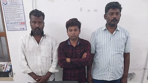 online trading scam three arrested coimbatore