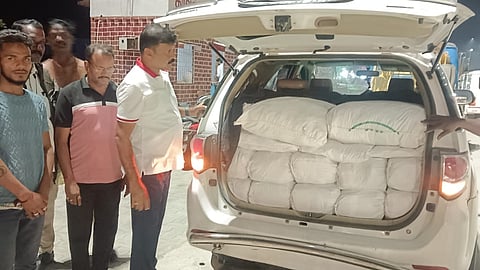 வாகன சோதனையில் சிக்கிய 500 கிலோ போதைப் பொருட்கள் பறிமுதல்