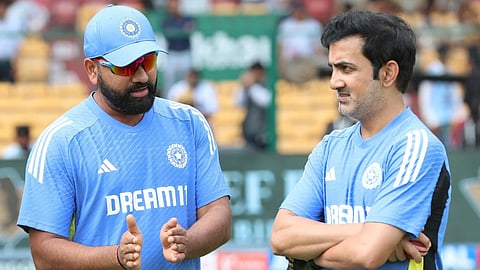 ரோகித் சர்மா, கவுதம் கம்பீர்