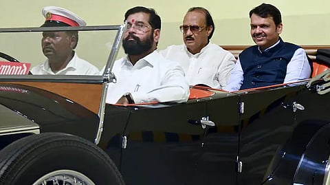 what reason of eknath shindes absence from state govt events