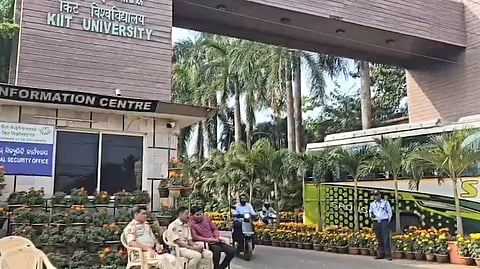 nepali students protest on after odisha college student death