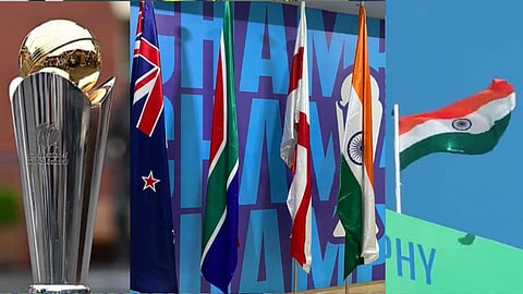 champions trophy indian flag issue