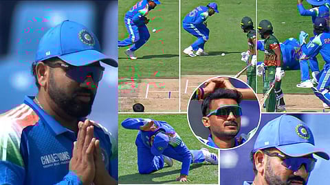 rohit sharma drop catch