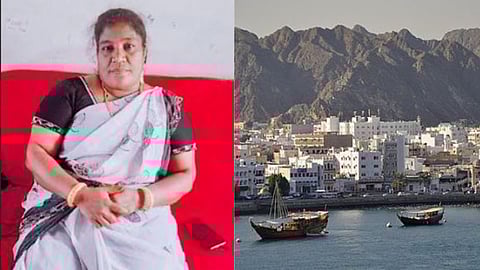 ஓமனில் சிக்கியுள்ள பெண்