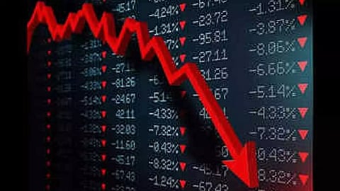 இந்திய பங்குச்சந்தை வீழ்ச்சி