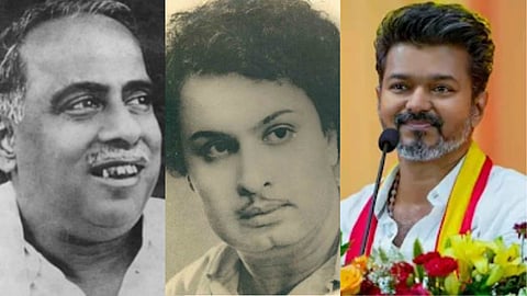 tvk president vijay speech in 1967 and 1977 elections