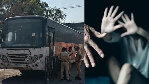 pune women raped in middle of bus stand near police station