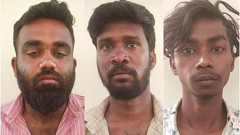 மூன்று இளைஞர்கள் கைது