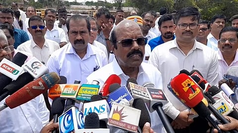 அமைச்சர் எ.வ.வேலு கேள்வி