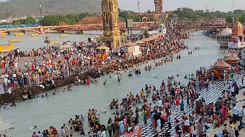 water of ganga river unfit for bathing at several places in bihar