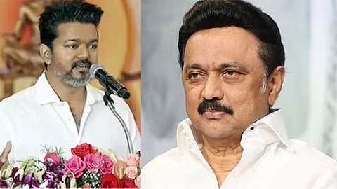 தவெக தலைவர் விஜய், முதலமைச்சர் மு.க.ஸ்டாலின்