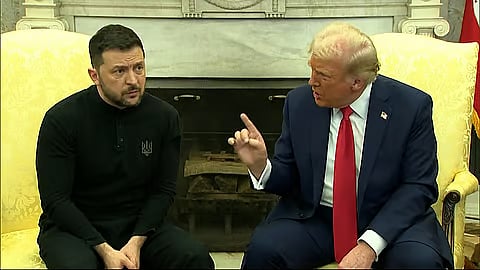 zelensky regrets spat with donald trump