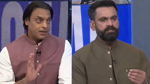 சோயிப் அக்தர், முகம்மது ஹஃபீஸ்