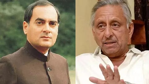 manishankar aiyar remarks on rajiv gandhi