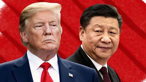 donald trump claims he spoke to president xi jinping on the phone china denies