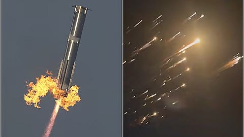 elon musks starship rocket explodes again