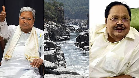 கர்நாடக முதலமைச்சர் சித்தராமையா, அமைச்சர் துரைமுருகன்