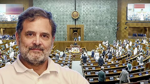 நாடாளுமன்றம், ராகுல்காந்தி