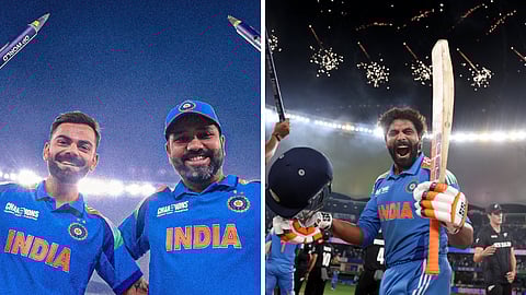 kohli - rohit - jadeja