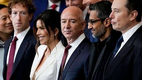 billionaires at donald trumps swearing in have since lost