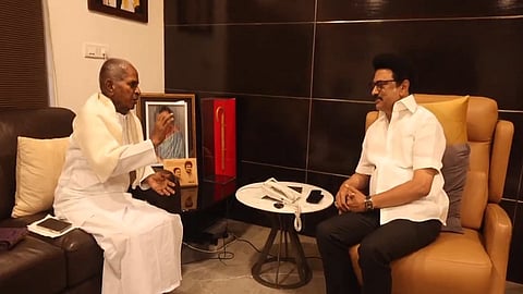 இசைஞானி இளையராஜா, முதலமைச்சர் மு.க.ஸ்டாலின்