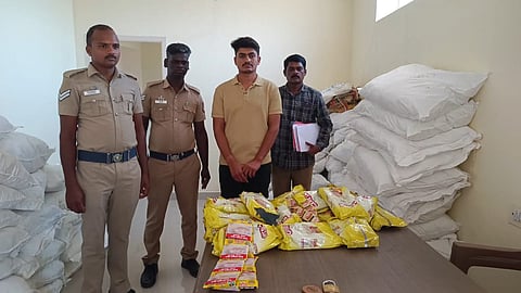 1 டன் குட்கா பறிமுதல் - வடமாநில இளைஞர் கைது