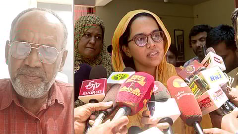 ஜாகீர் உசேன், அவரது மகள்