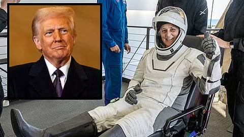 NASA says Sunita Williams rescue mission success reason Donald Trump