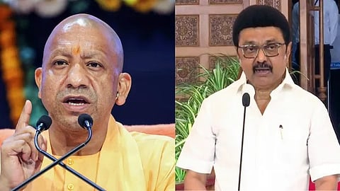 mk stalin react on yogi adityanaths speech