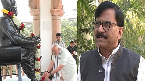 Sanjay Raut controversy on prime minister visited RSS office