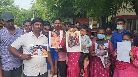 காவலர் மீது புகார்