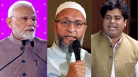 pm modi opposition leaders slam amid waqf row