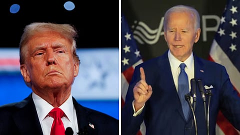 trump - biden